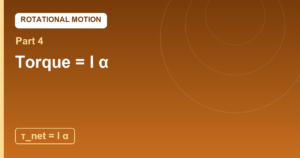 Read more about the article Torque Equals I-Alpha: Newton’s Second Law, Spun