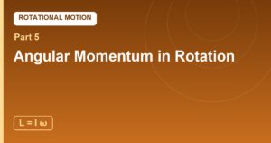 Read more about the article Angular Momentum in Rotation: Conservation Unleashed