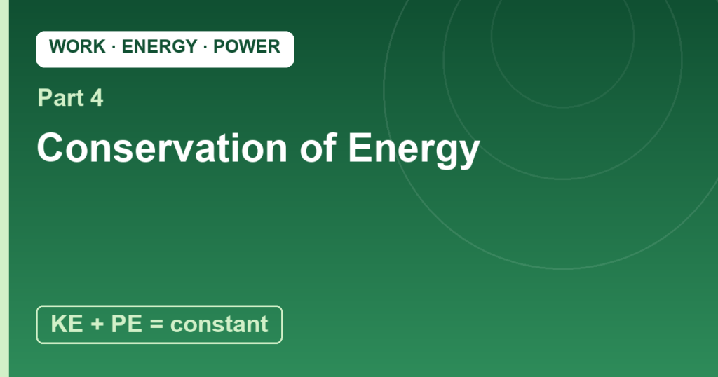 Conservation of Energy: The Universe’s Perfect Bookkeeping