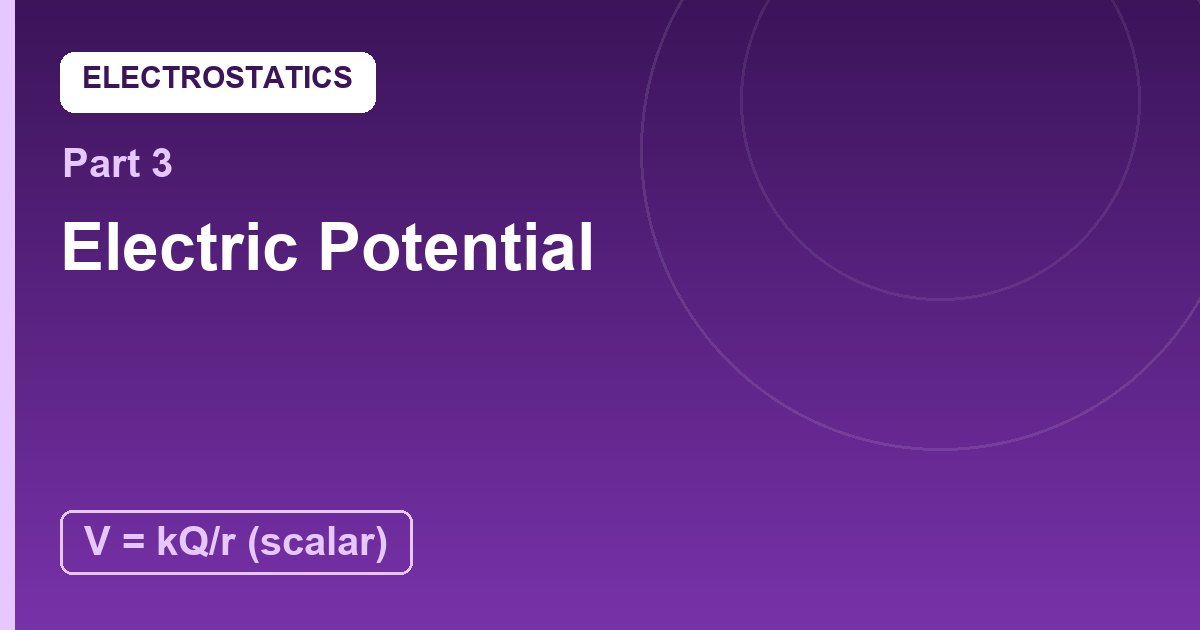 You are currently viewing Electric Potential: The Energy Landscape of Charge