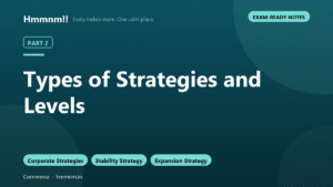 Types of Strategies and Levels: Part 2