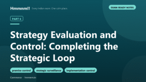 Strategy Evaluation and Control: Completing the Strategic Loop: Part 6