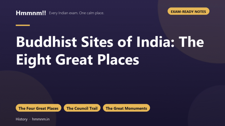 Buddhist Sites: The Eight Great Places