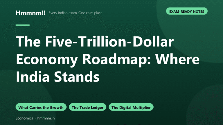 The Five-Trillion-Dollar Economy Roadmap