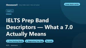 IELTS Prep Part 6: Band Descriptors — What a 7.0 Actually Means