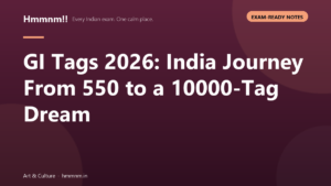 India's GI tags journey from 550 registrations toward a 10000-tag dream by 2026