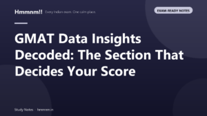GMAT Data Insights section explained with strategies to improve your GMAT score