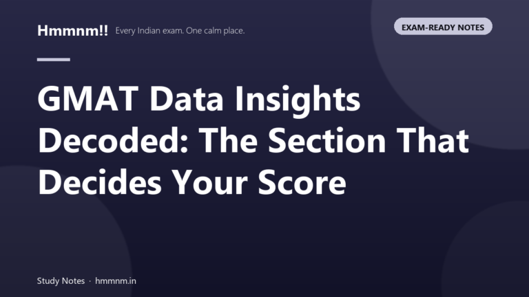 GMAT Data Insights Decoded: The Section That Decides Your Score