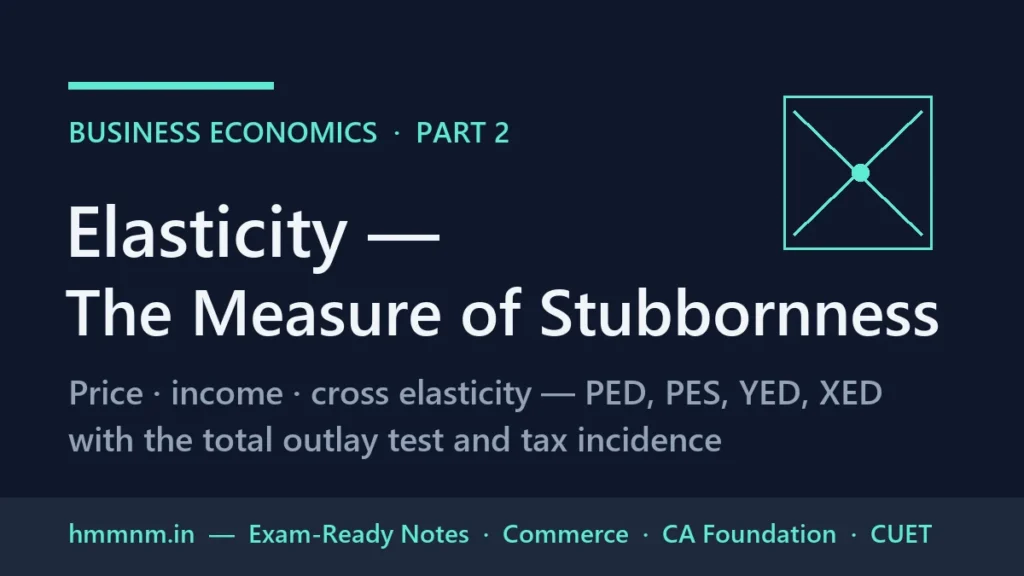 Business Economics Part 2: Elasticity — The Measure of Stubbornness