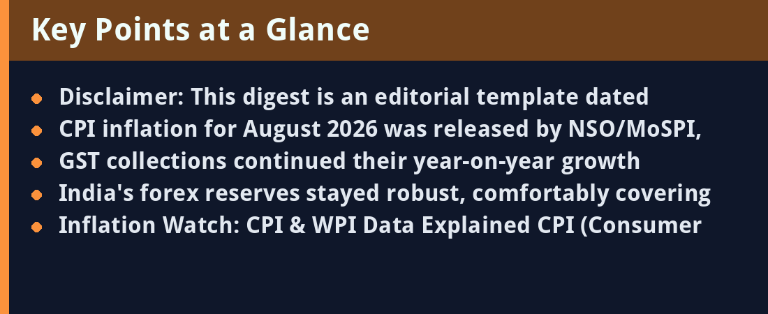 Economy Current Affairs Digest September 7-13, 2026 - key points summary card
