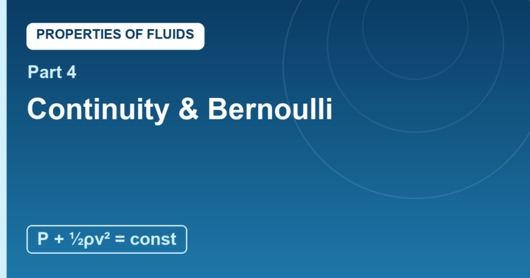 Continuity and Bernoulli: Why Moving Fluids Misbehave