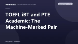 TOEFL iBT and PTE Academic exams compared as fully machine-scored English proficiency tests
