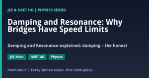 Read more about the article Damping and Resonance: Why Bridges Have Speed Limits