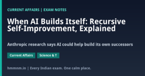 Read more about the article When AI Builds Itself: Recursive Self-Improvement, Explained