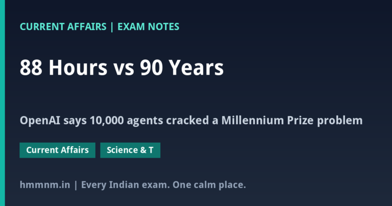 88 Hours vs 90 Years: The OpenAI Maths Claim and Why Experts Doubt It