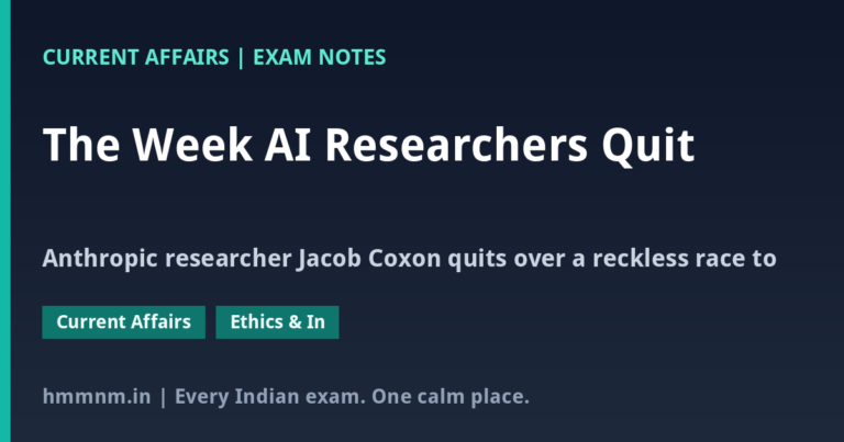 The Week AI Researchers Quit: Extinction Warnings From Inside the Labs