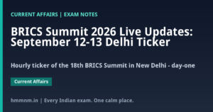 Read more about the article BRICS Summit 2026 Live Updates: September 12-13 Delhi Ticker