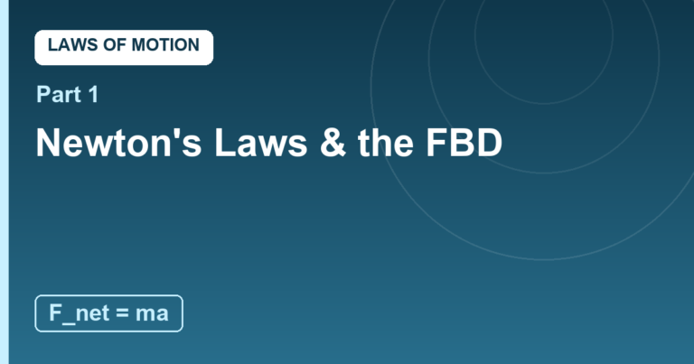 Newton’s Laws and the Free-Body Diagram: The Rules of the Game