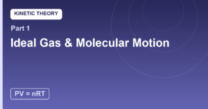 Read more about the article The Ideal Gas and the Molecular Picture: Billions of Tiny Billiards