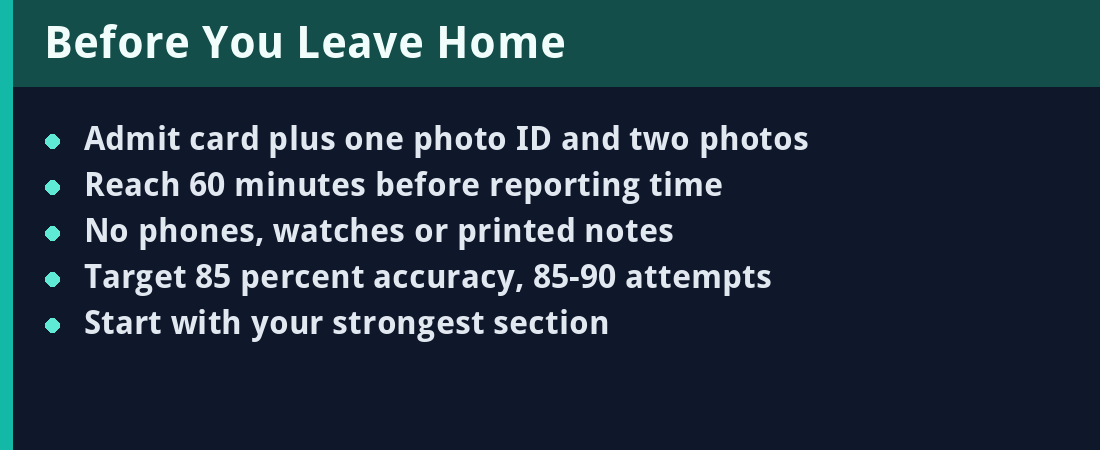 Before You Leave Home - quick revision summary