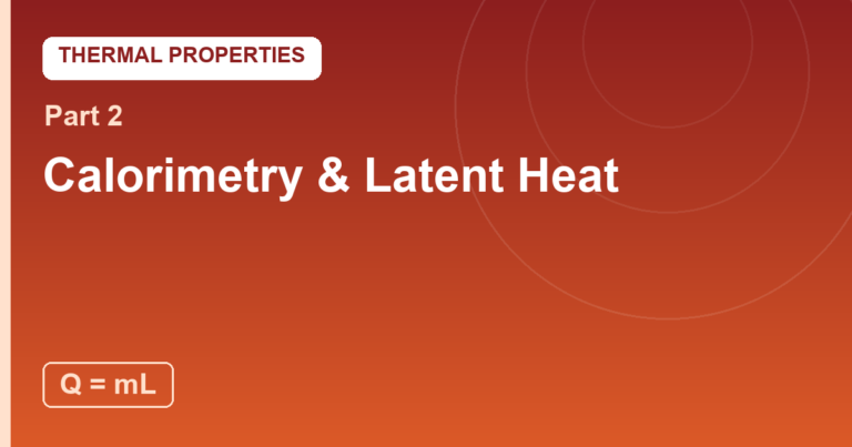Calorimetry and Latent Heat: The Hidden Bills of Phase Change