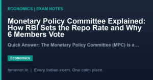 Monetary Policy Committee Explained: How RBI Sets the Repo Rate and Why 6 Members Vote